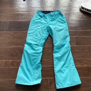 Blue northface dry vent snow pants